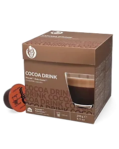 Kaffekapslen Cocoa Drink package and capsule for Dolce Gusto
