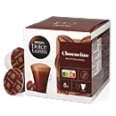 Nescafé Chococino package and capsule for Dolce Gusto