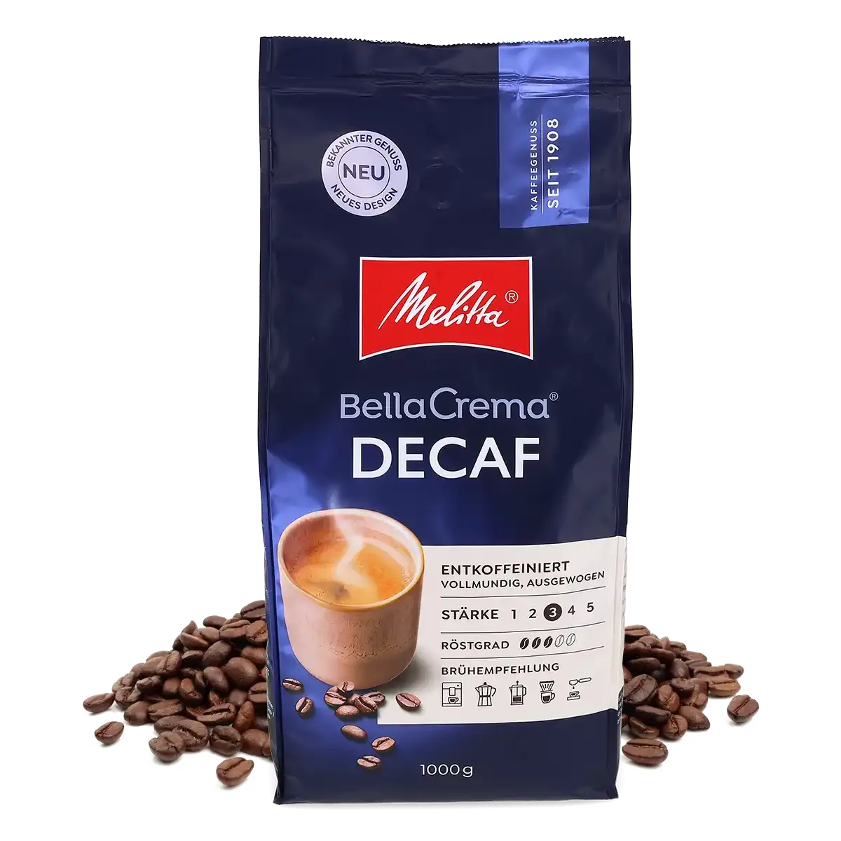 BellaCrema\u0020Decaffeinato\u0020\u002D\u0020Melitta