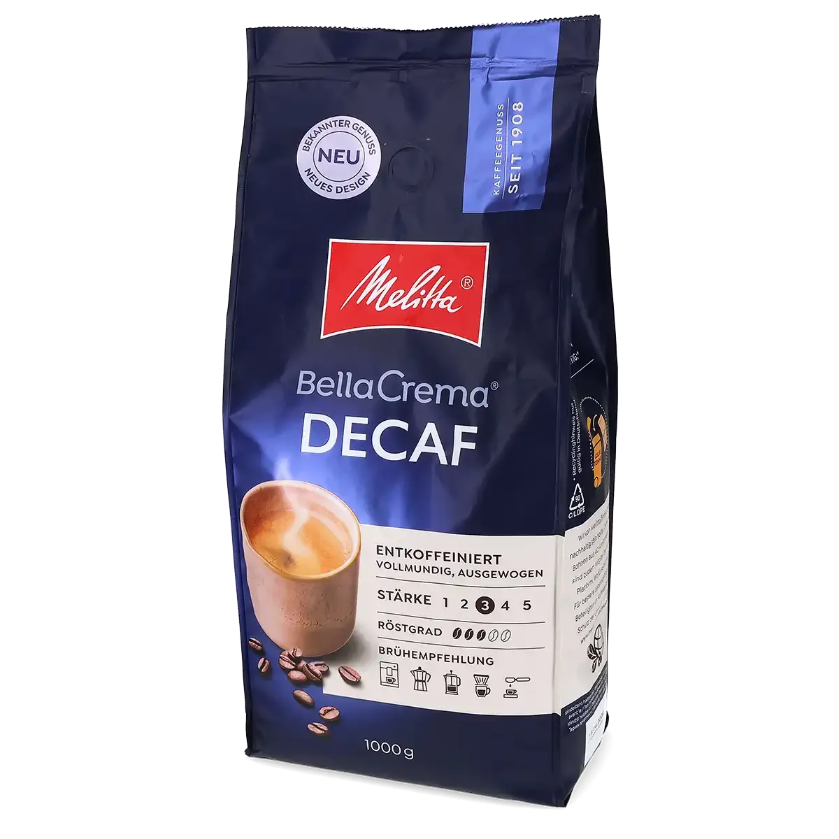 BellaCrema\u0020Decaffeinato\u0020\u002D\u0020Melitta