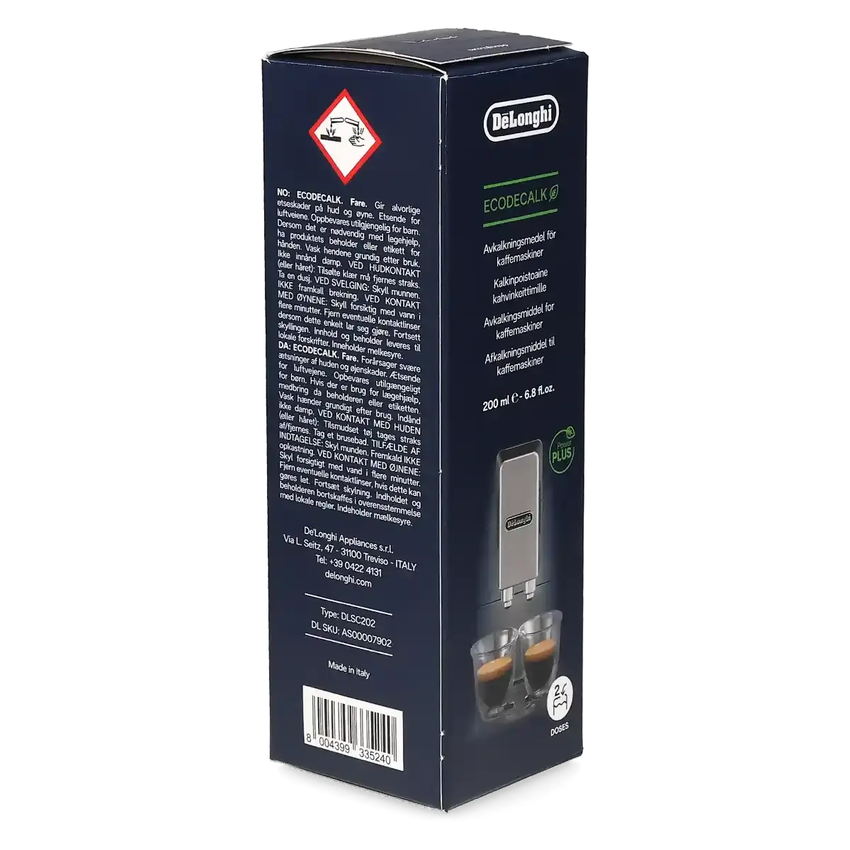 Delonghi\u0020Decalcificante\u0020Eco\u0020Decalk\u0020DLSC202