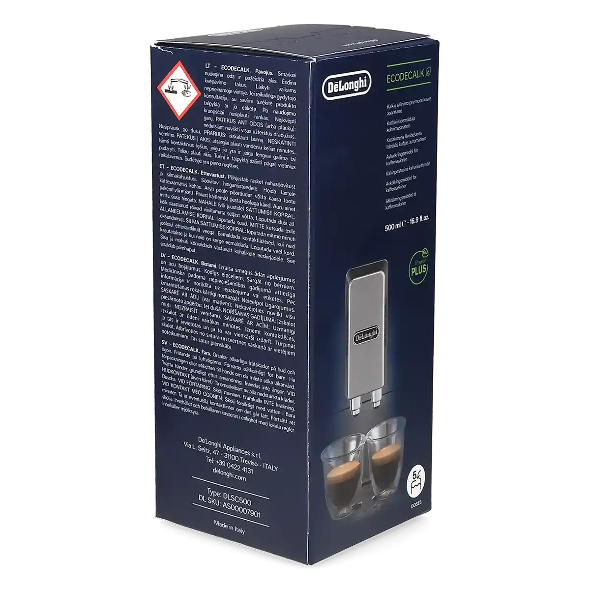 Delonghi\u0020Decalcificante\u0020Eco\u0020Decalk\u0020DLSC500
