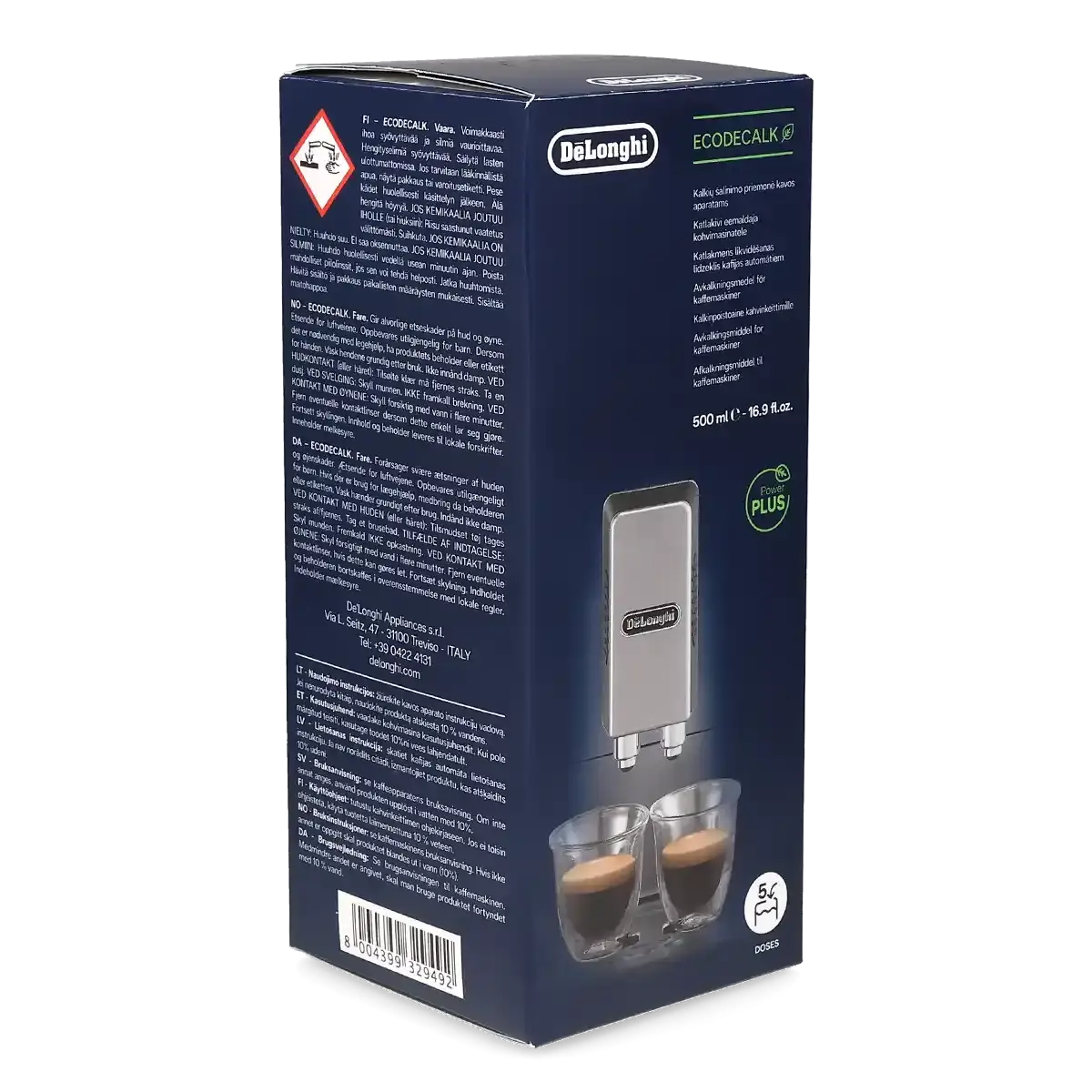 Delonghi\u0020Decalcificante\u0020Eco\u0020Decalk\u0020DLSC500