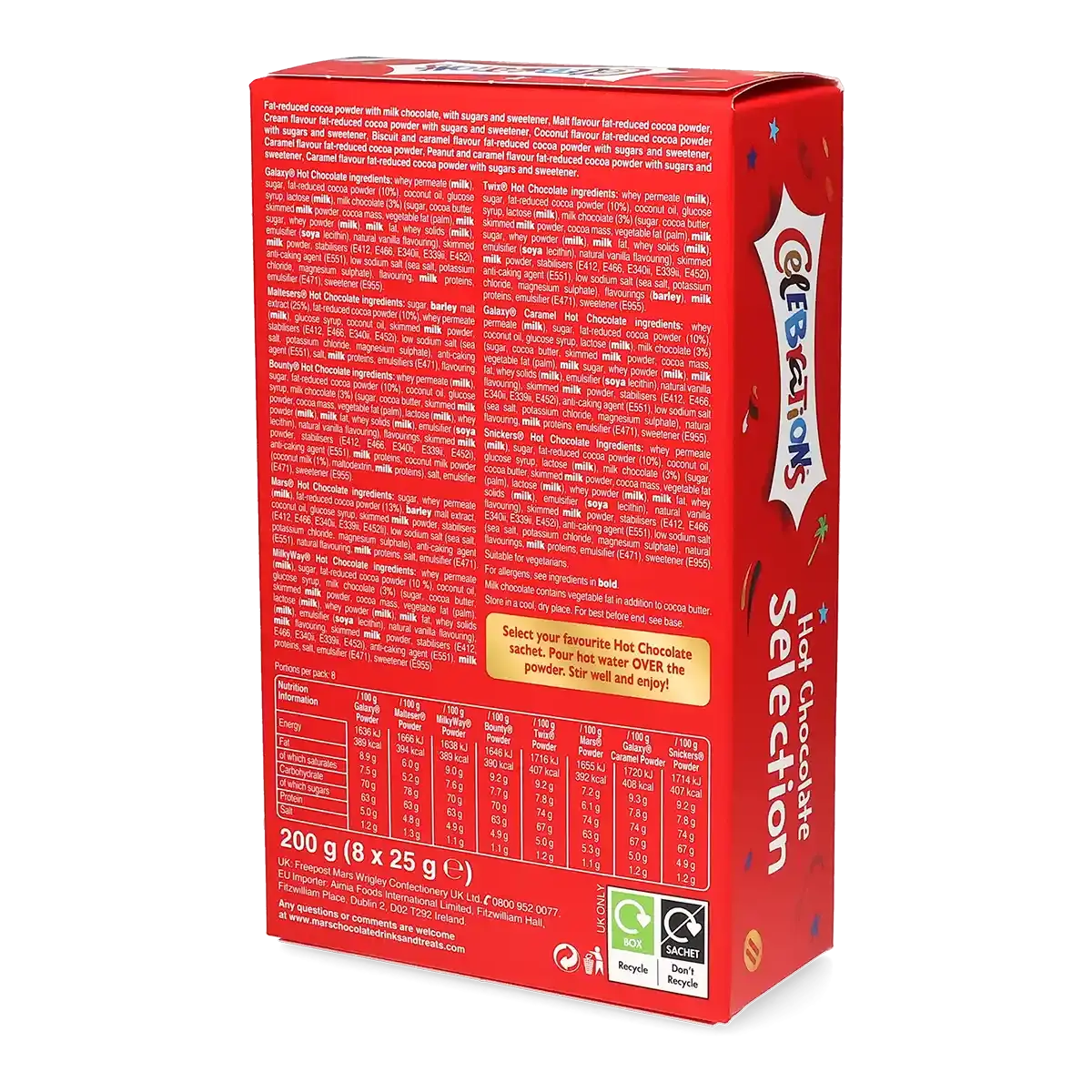 Celebrations\u0020Cioccolate\u0020calde\u0020assortite